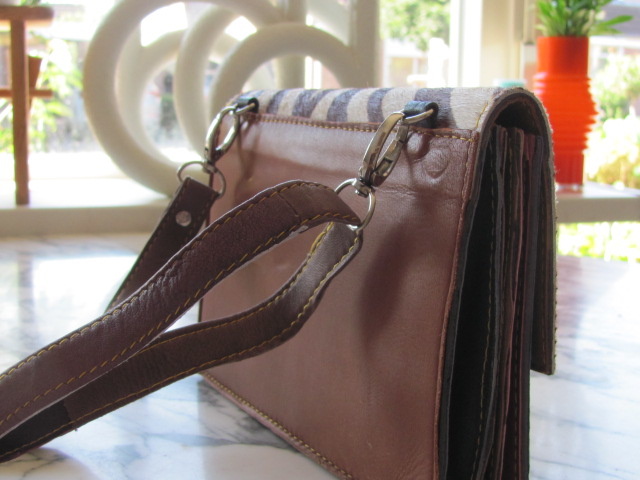 Bag handmade  from leather, cross body bag or clutch bag