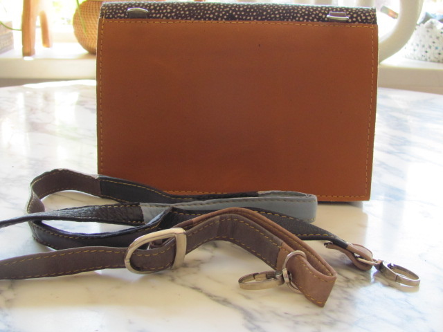 Bag handmade  from leather, cross body bag or clutch bag