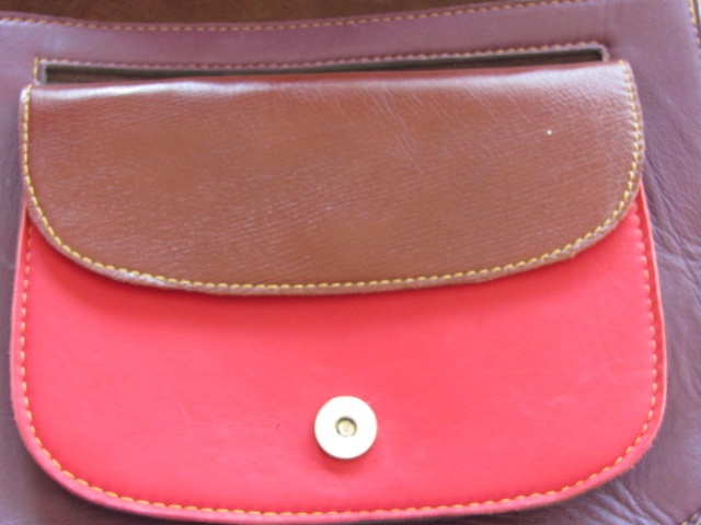 Bag hand made, leather satchel