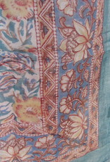 Shawl, Summer Wrap,  Sarong,  Dupatta, Skirt, 100% Handprinted Cotton