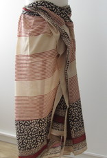 Shawl, Summer Wrap,  Sarong,  Dupatta, Skirt, 100% Handprinted Cotton