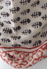 Summer Wrap,  Shawl, Sarong,  Dupatta, Skirt, 100% Handprinted Cotton