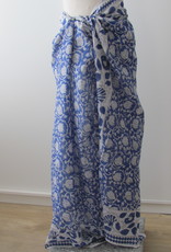 Summer Wrap,  Shawl, Sarong,  Dupatta, Skirt, 100% Handprinted Cotton