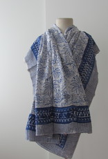 Summer Wrap,  Shawl, Sarong,  Dupatta, Skirt, 100% Handprinted Cotton