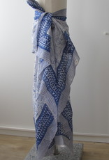 Summer Wrap,  Shawl, Sarong,  Dupatta, Skirt, 100% Handprinted Cotton