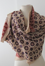 Summer Wrap,  Shawl, Sarong,  Dupatta, Skirt, 100% Handprinted Cotton