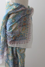 Shawl, Sarong, Pareo,  100% Handprinted  Cotton