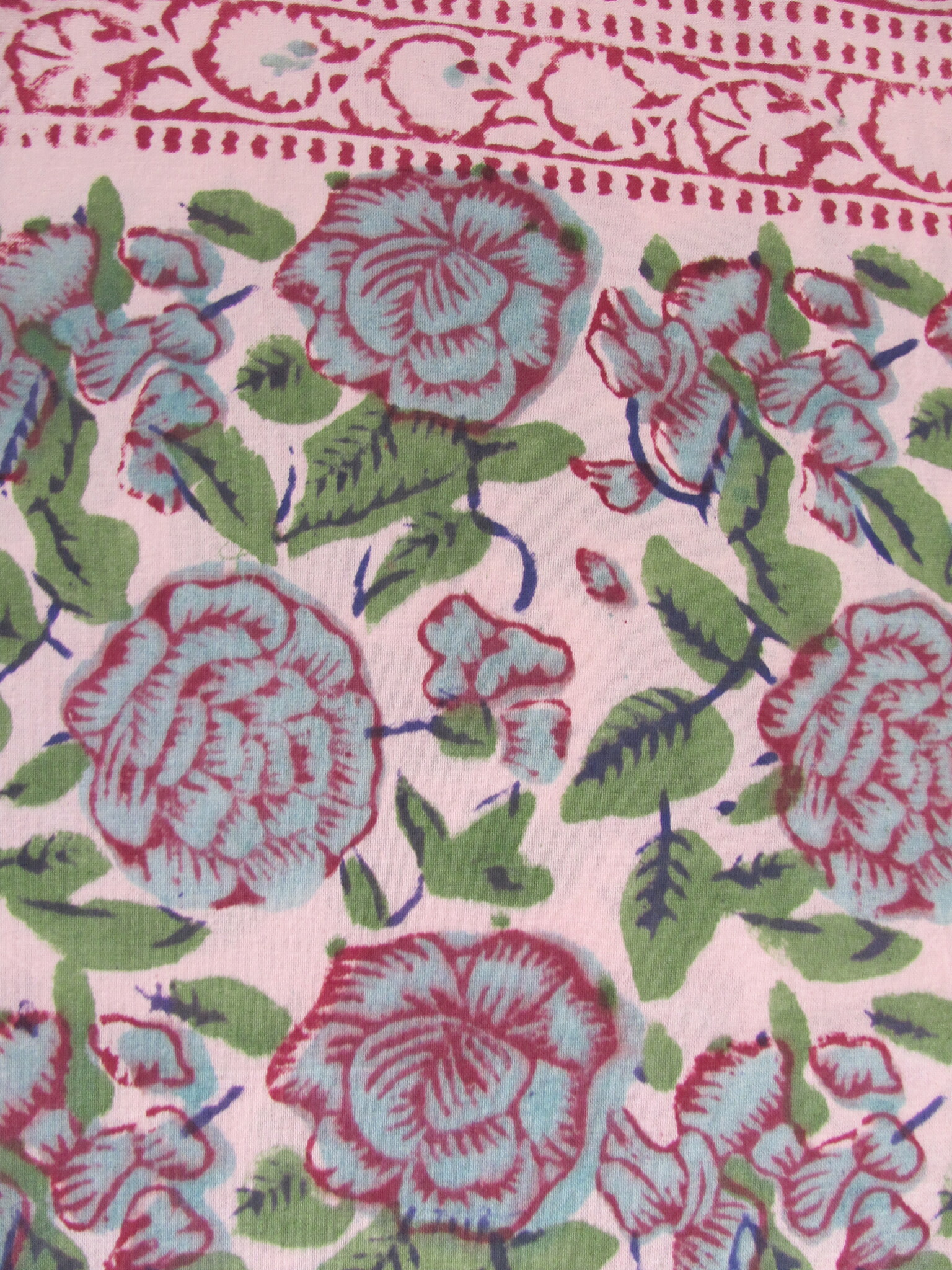 Colourful bohemian tabelcloth, Bedsheet, Grand foulard. joyful bedroom