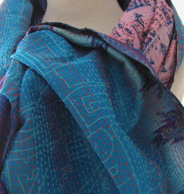 Silk Shawl kantha gudri  first quality