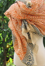 Wrap,  Shawl, Sarong,  Dupatta, Skirt, 100% Handprinted Cotton