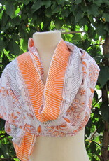 Wrap,  Shawl, Sarong,  Dupatta, Skirt, 100% Handprinted Cotton