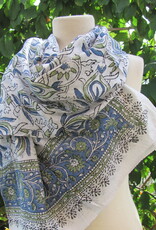 Wrap,  Shawl, Sarong,  Dupatta, Skirt, 100% Handprinted Cotton