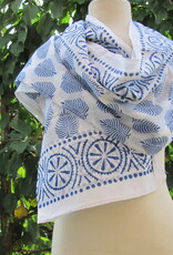 Wrap,  Shawl, Sarong,  Dupatta, Skirt, 100% Handprinted Cotton