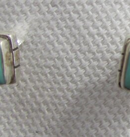 Earring silver turquoise