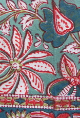 Bedsheet bohemian bed, grand foulard