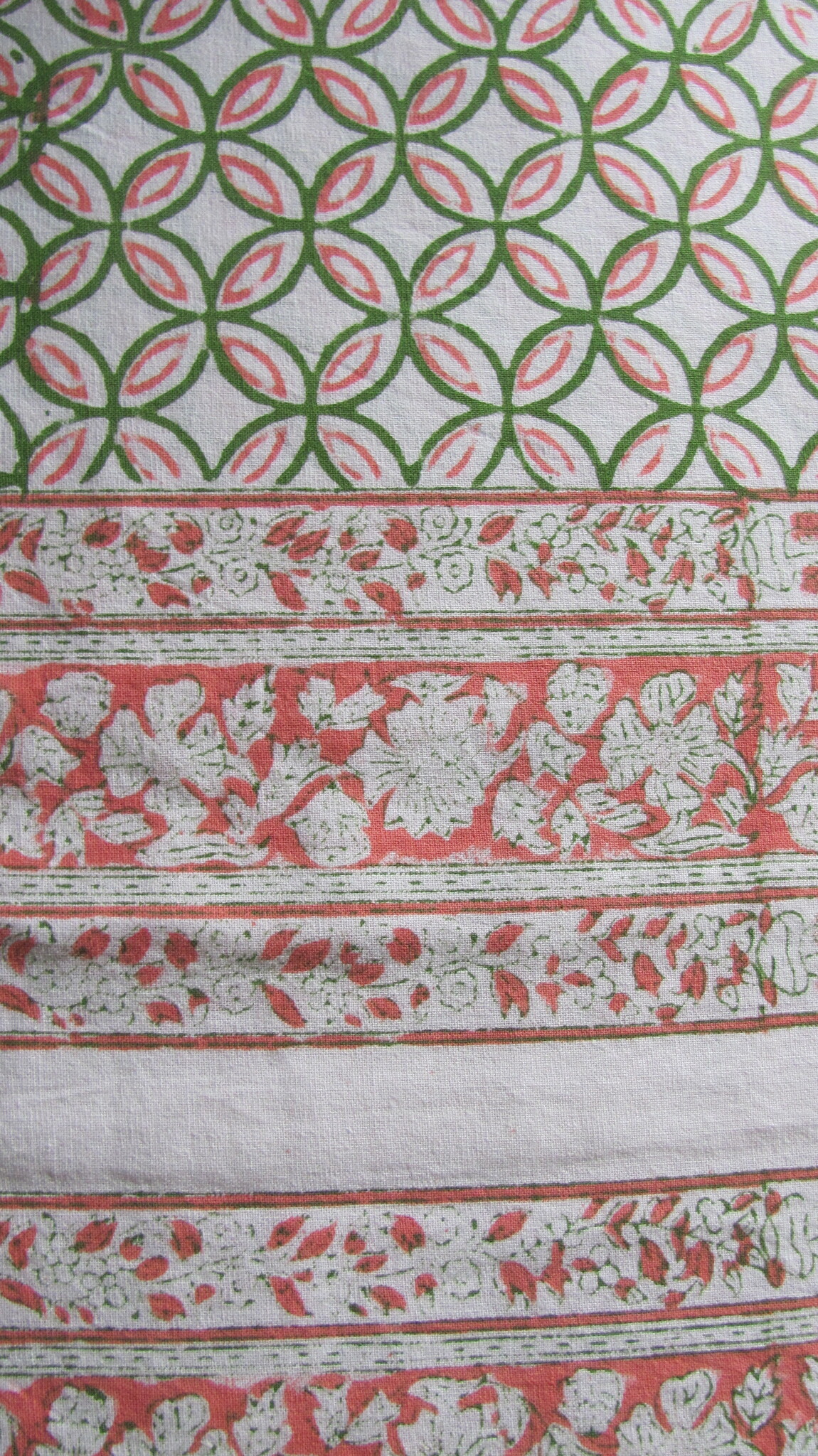 Bed spread single,  cotton, hand printed