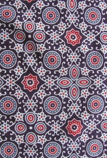 Bedsprei, grand foulard, Ajrak bedrukt