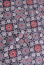 Bedsheet Ajrak printed, grand foulard