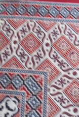 Bedsprei, grand foulard, Ajrak bedrukt