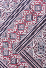 Bedsheet Ajrak printed, grand foulard