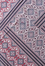 Bedsheet Ajrak printed, grand foulard