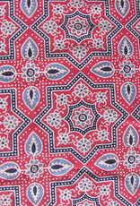 Bedsheet Ajrak printed, grand foulard