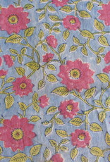 Bed spread single,  cotton, hand printed