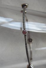 Bangle silver ruby