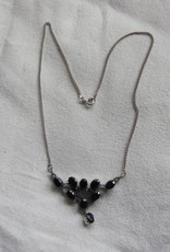 Necklace Bram Stokers mistress silver onyx