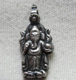 Pendant zilver Ganesh