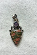 Pendant silver ukanite