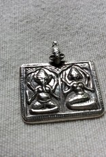 Pendant zilver Ganesh Laxmi