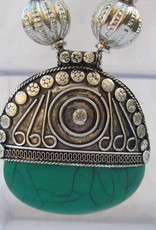 Necklace with big pendant