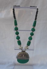 Necklace with big pendant