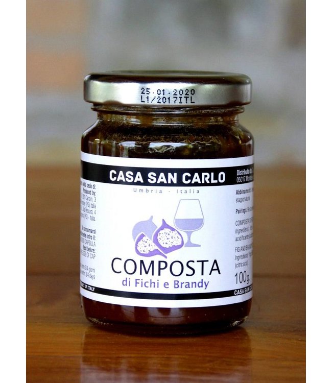Composta di Fichi & Brandy - 100 gr