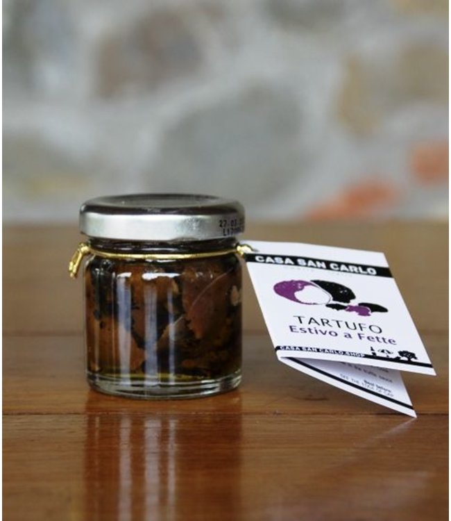 Zwarte truffelcarpaccio - Tartufo Nero Estivo a Fette 30 gr
