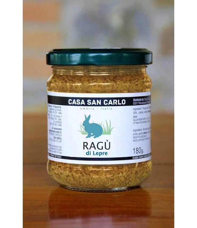 Ragù di Lepre - Ragout van haas - 180 gram