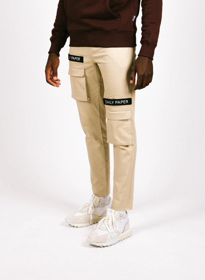 Miniatuur zaterdag tuin Daily Paper Cargo Pants Beige - GRAIL