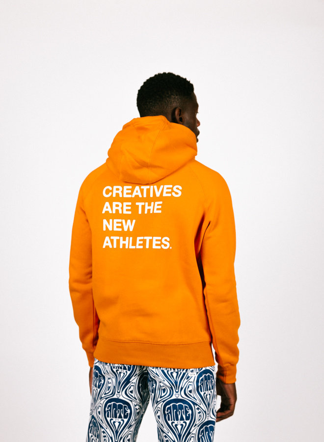 orange sisters hoodie