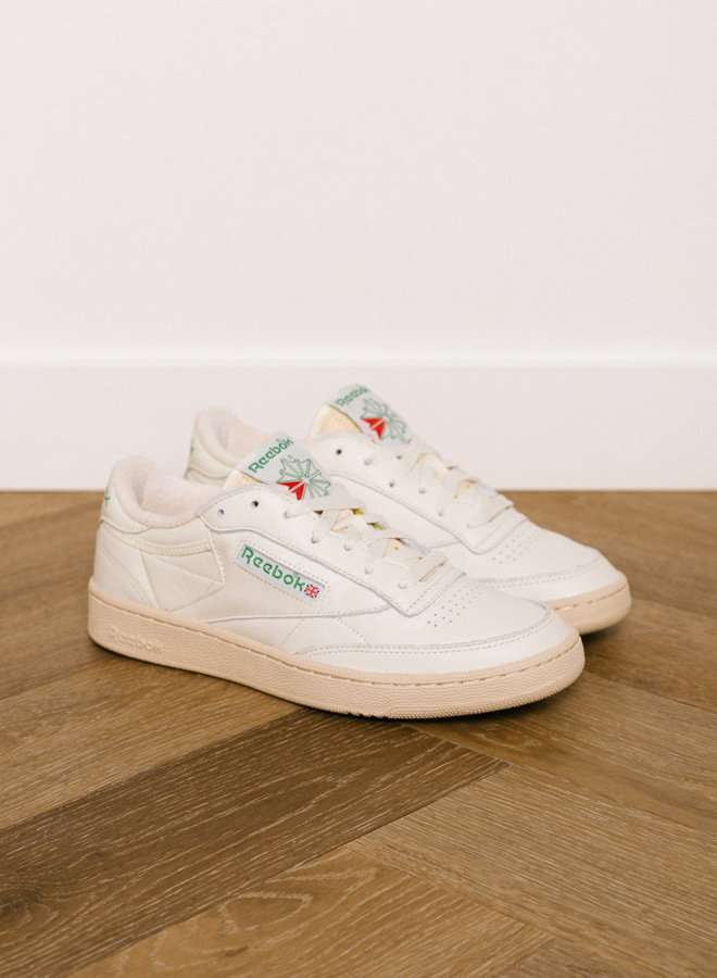 Reebok Club C 85 Vintage Chalk/Paper White/Green