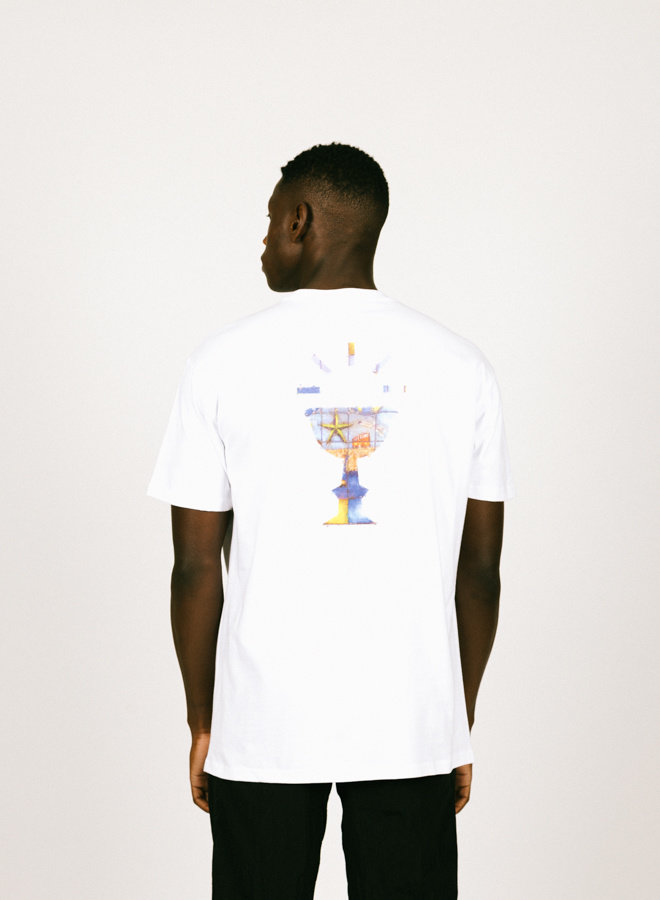 SS21 Vetro Colorato Logo Tee White