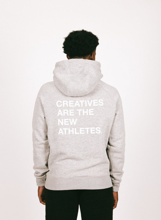 The New Originals Creatives Are The New Athletes Hoodie Grey