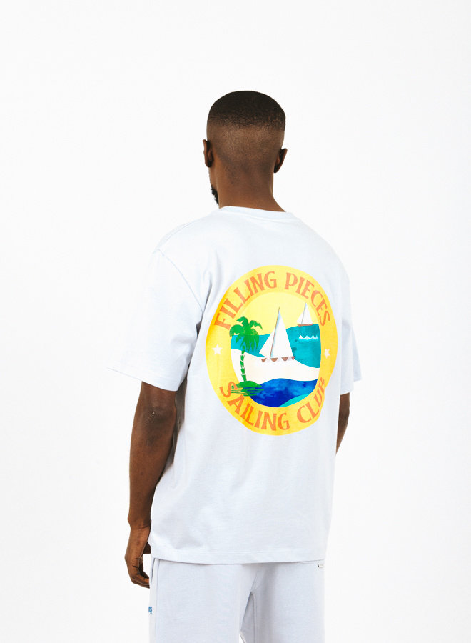 Filling Pieces Tee Sailing Club Arctic Ice - GRAIL