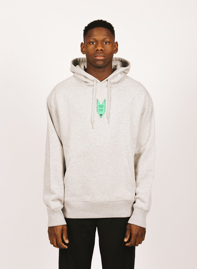 Estafette Studios OG Green Ticket Hoodie Grey - GRAIL