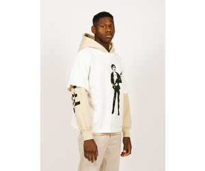 Pleasures Viva Hoodie Khaki - GRAIL