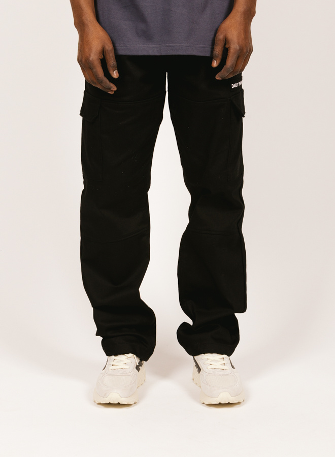 Daily Paper Cargo Pants Black - GRAIL