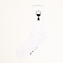 Cup Logo Sock White