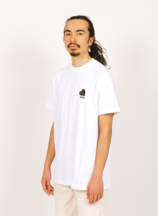 Taut Heart Logo T-shirt White