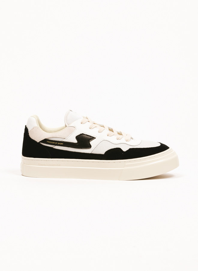 Pearl S Strike Suede White Black