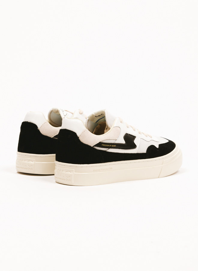 Pearl S Strike Suede White Black